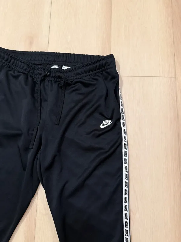 Nike Black Track/Athletic Jogger Pants Kid's Size Large - Image 2