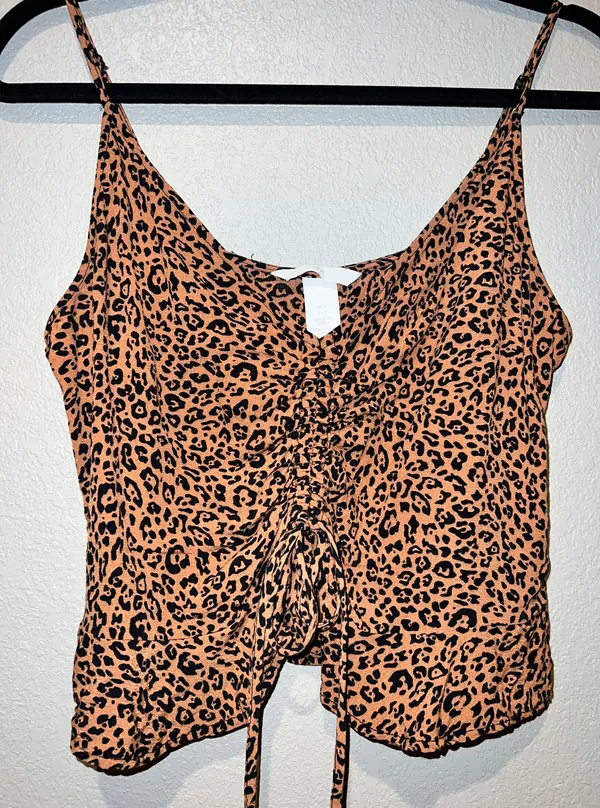 H &m Leopard Camisole Top  - Image 2