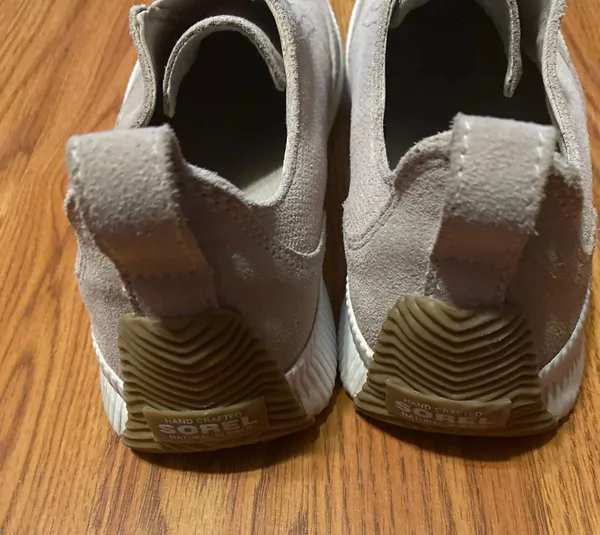 Sorel : out n about tan slip on women's shoes soft taupe size 7 - Image 7