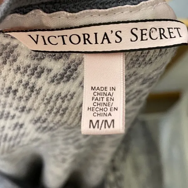 Victoria’s Secret‎ Animal Print Henley Shirt - Image 2