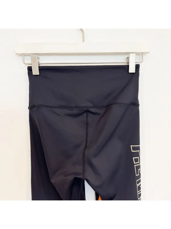 PE Nation High Rise Logo 7/8 Leggings Small Streetwear Blockette‎ Gorpcore Gym - Image 11