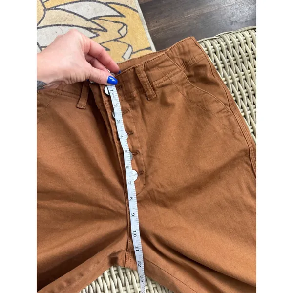 Bohme Caramel High Rise Tapered Pants‎ Size 29 boho layered cabincore minimalist - Image 9