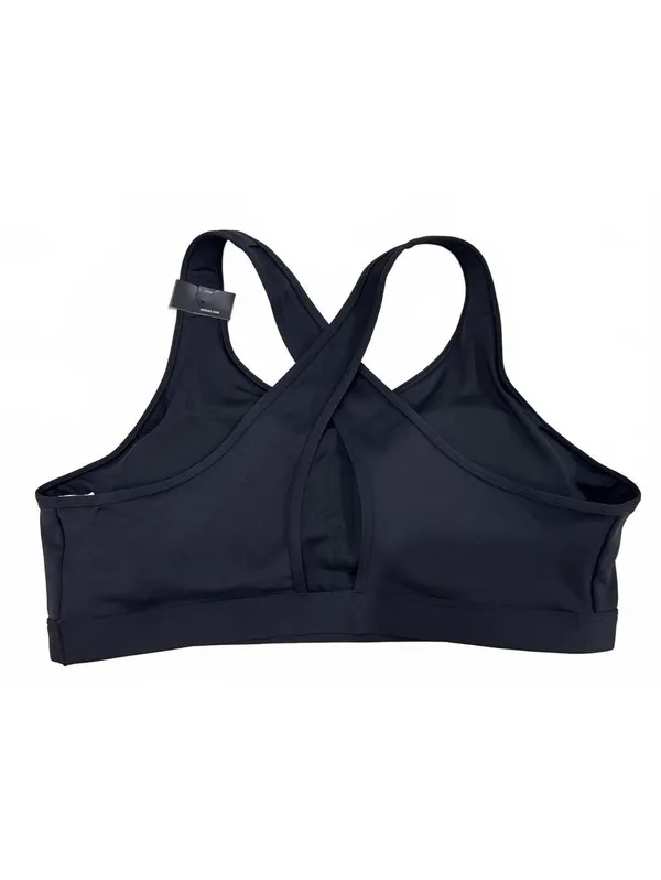 NWT Adidas Power Train Black Medium Support Sports Bra Plus Size 2XLC - Image 4