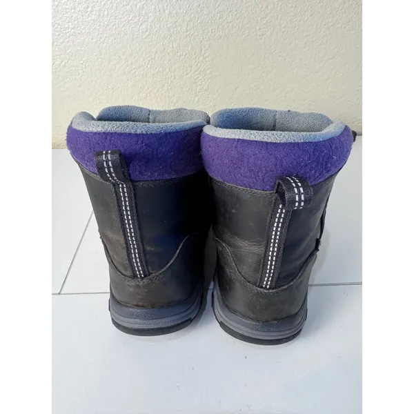 KEEN Revel III Winter Boots Womens 8.5 Waterproof Insulated Hiking Gray Purple - Image 2