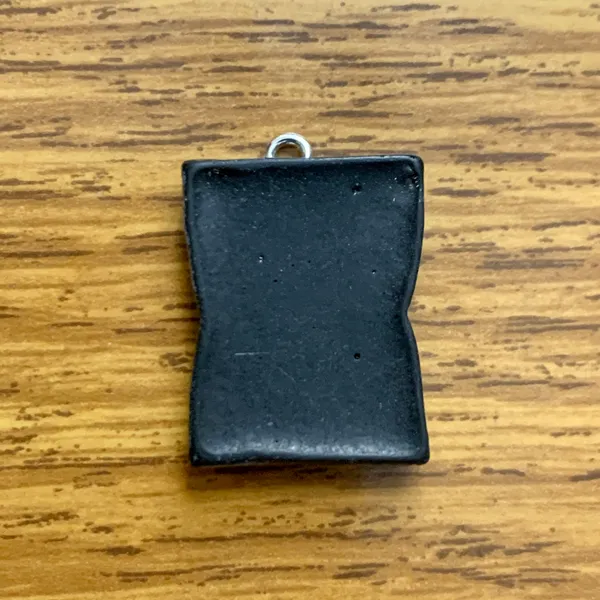 Smartfood Popcorn Charm Pendant Black - Image 2