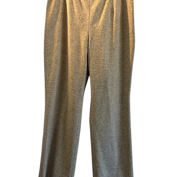 Ann Taylor Wide Leg Wool Blend Pants Size 8 Career Professional - Image 2