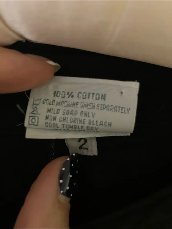 Oh My Gauze Black Oversized Button Down Shirt Size 2 Size M - Image 4