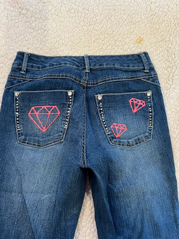 ADPI Jeans Pink Size 4 - Image 2
