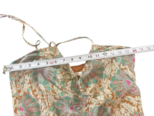 Veronica Beard Aldana Silk Floral Ruched Halter Dress Midi Size 8 MRSP $498 - Image 11