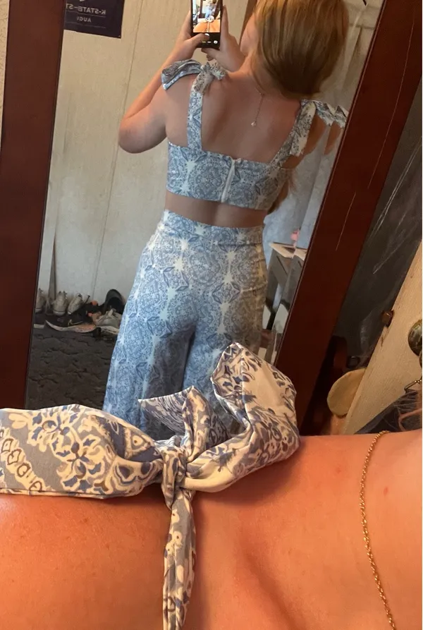 Vacation Set Shein Two-Piece - Image 2