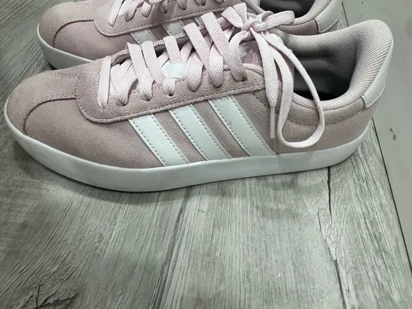 Pink Adidas Sneakers - Image 2