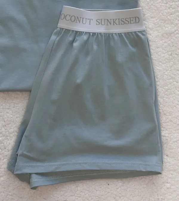 Boutique Light blue Sunkissed Coconut shorts - Image 2