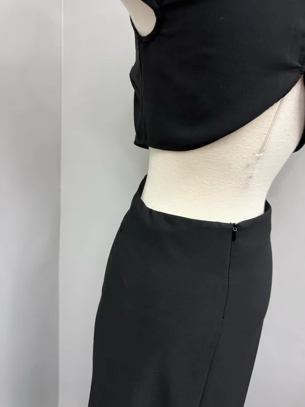 Lulu’s Conversation Black Cutout Maxi Dress  - Image 13