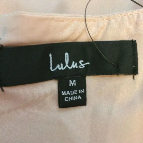 NWT Lulu’s sultry moment’s blush medium dress - Image 6