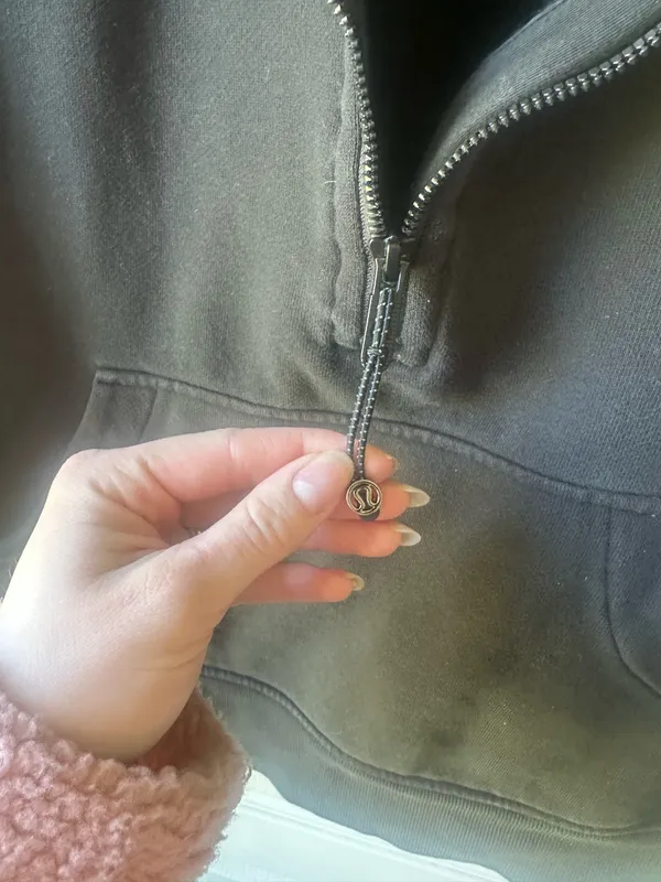Black Lululemon Scuba Half-Zip - Image 2