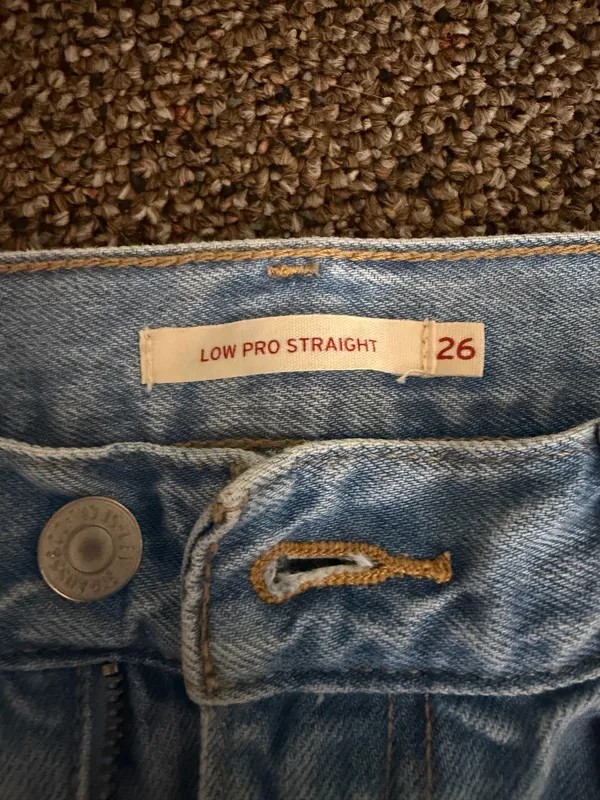 Levi’s Low Pro Straight Jeans - Image 3