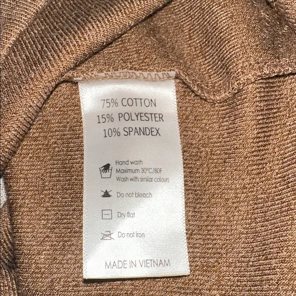 Busy Bees smocks Brown 'MAMA' Sweatshirt with Button Detail size large - Image 6