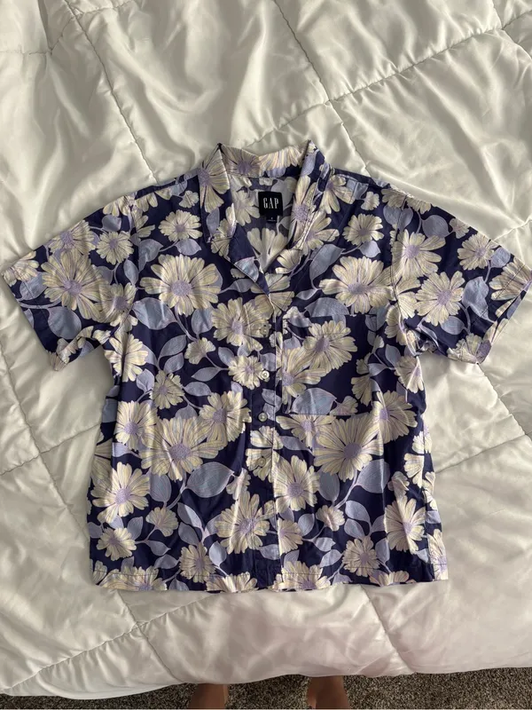 GAP Navy Floral Pajama Set - Image 2