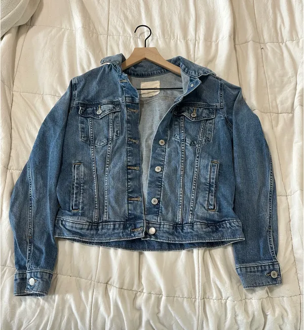 Lucky Brand Tomboy Trucker Denim Jacket - Image 2