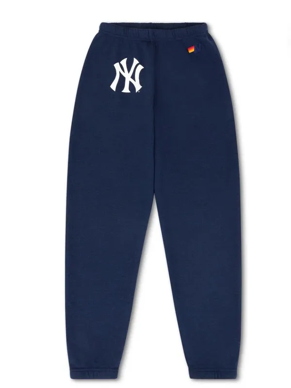 NWT The Aviator Nation x MLB New York Yankees Unisex Sweatpants SZ Medium - Image 3