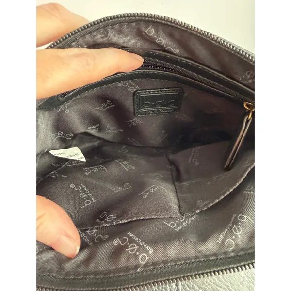 B.O.C. Born‎ Concepts Black Crossbody Bag Front Flap Pocket Adjustable Strap - Image 7