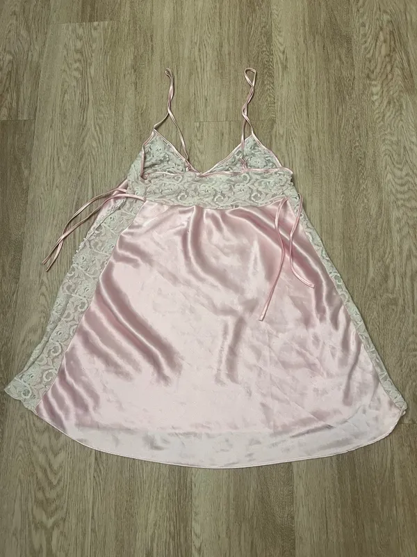 vintage slip dress Pink Size M - Image 2