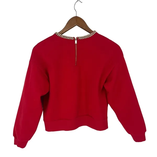 Generation Love Red Collina Chain‎ Sweatshirt & Misha Sweatpants Set Size XXS - Image 9