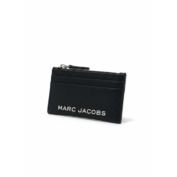 Marc Jacobs Medium Flat‎ Black Leather Zip Card Wallet - Image 2