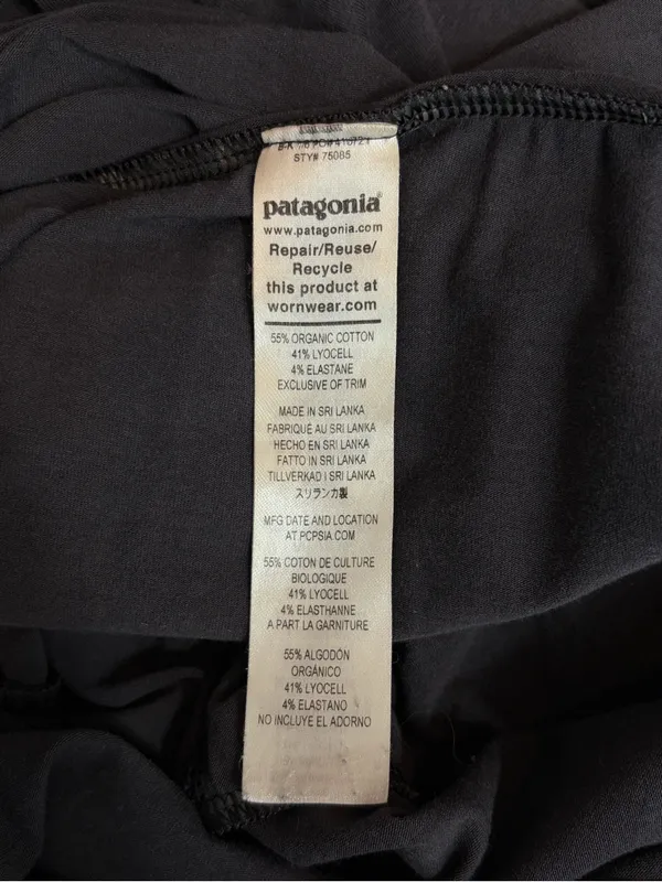 Patagonia outdoors hiking nature grey tank sleeveless jumpsuit size medium - Image 8