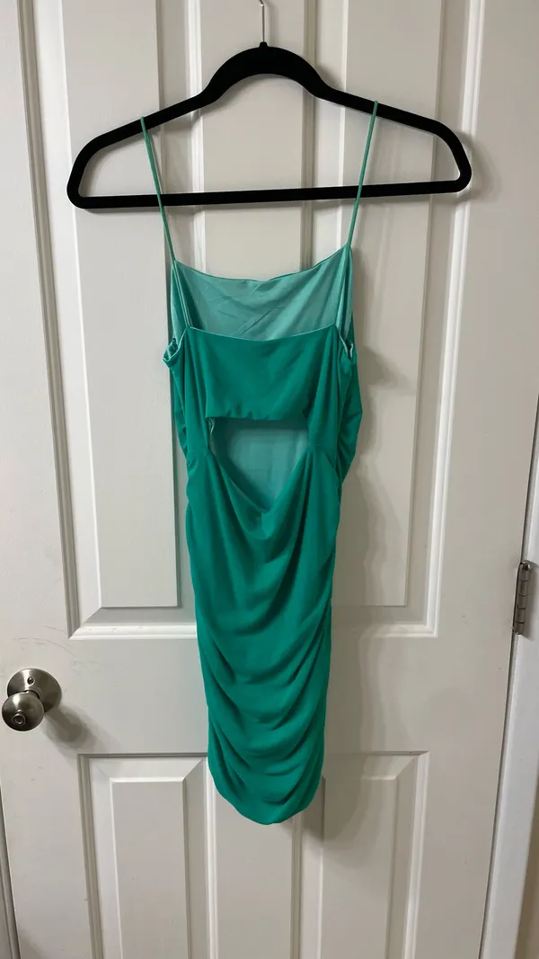 Hello Molly Dress Green Mini - Image 4
