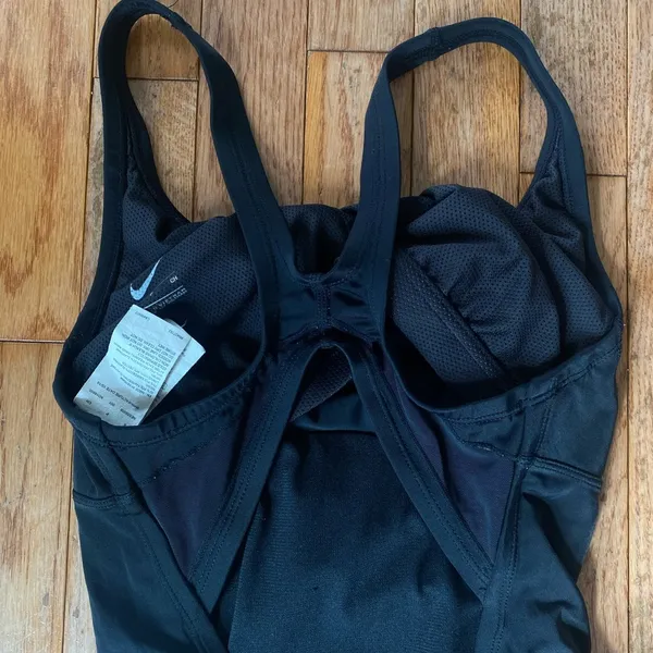 Nike Black Racerback One-Piece Swimsuit - Image 6