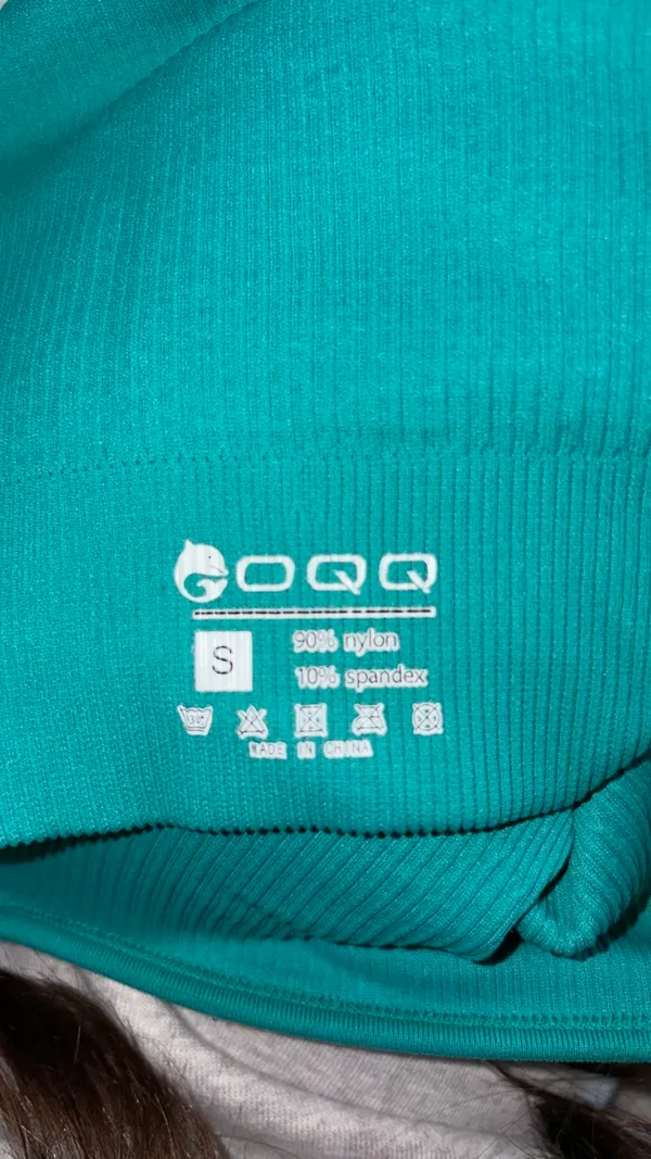 Green Sports Bra - Image 2