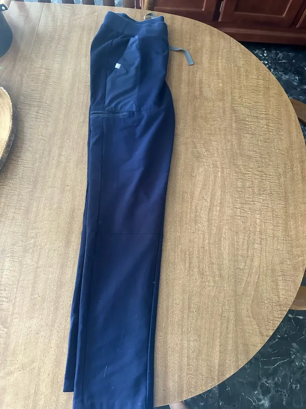 FIGS Navy Cargo Straight Scrub Pant  - Image 2