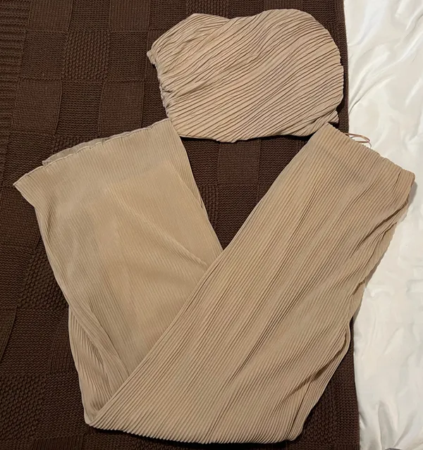 Boutique Matching Set Tan Size M - Image 2