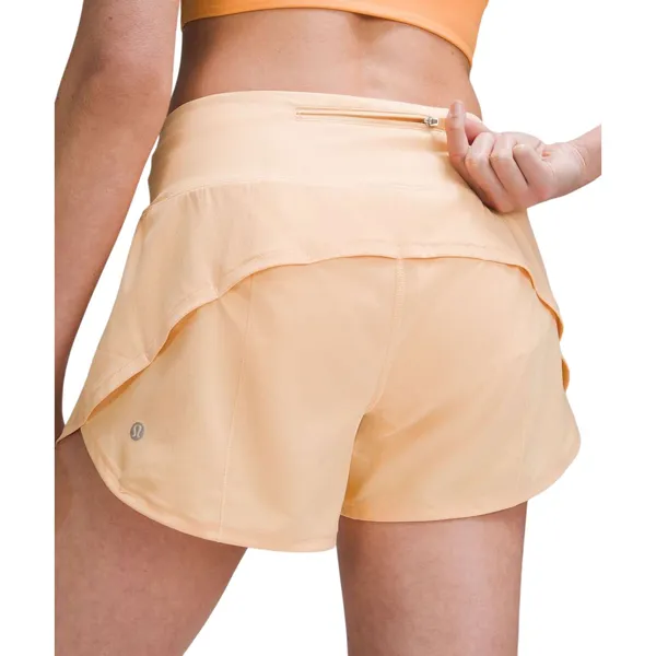 Lululemon Speed Up Mid-Rise Short 4" *Summer Glow - Image 3