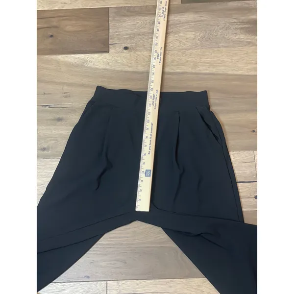 Halara Flex High Waisted Wide Leg Micro Black Pants Size S - Image 3
