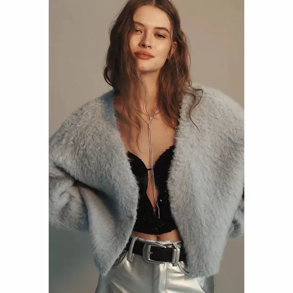 Anthropologie Pilcro V-Neck Cardigan Sweater - Image 4