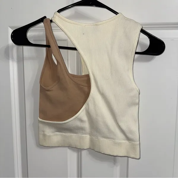 Mauve & Mallow crop top Brown - Image 2
