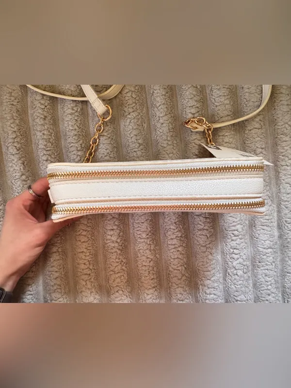 Anne Klein White Crossbody Wallet Purse NWT - Image 5