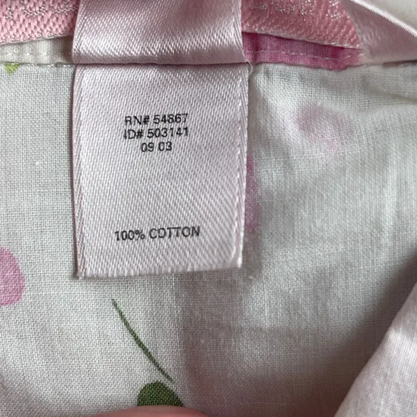 Victoria's‎ Secret Vintage 2003 Pink Floral Cotton Pajama Set XS Sleeveless Top - Image 7