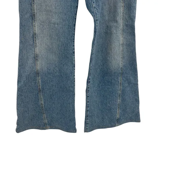 Free‎ People We the Free Florence Flare Jeans High Rise Size 31 - Image 7