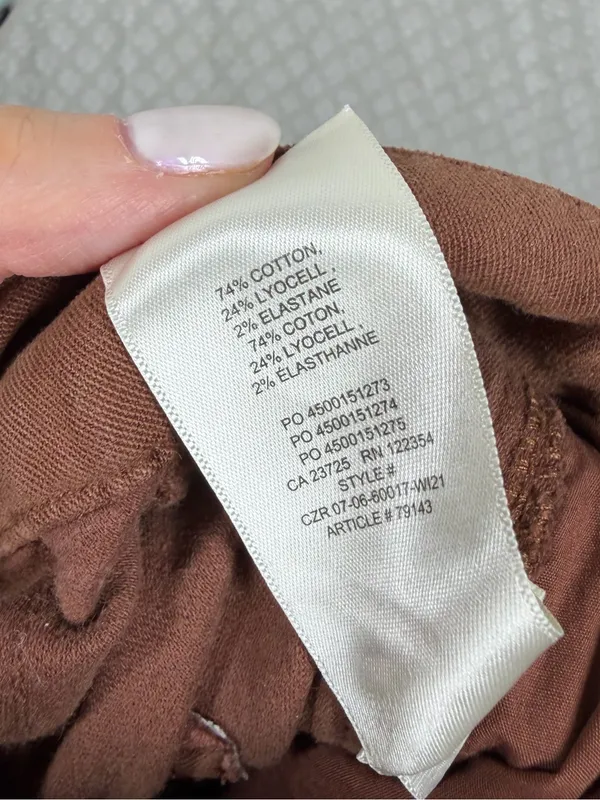 Aritzia‎ Wilfred Red Brown Utility Carpenter Pants - Image 6