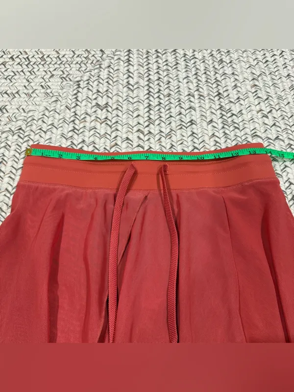 NWOT Halara Coral High Waisted Drawstring Mesh 2-in-1 Pocket Maxi Skirt - Image 11