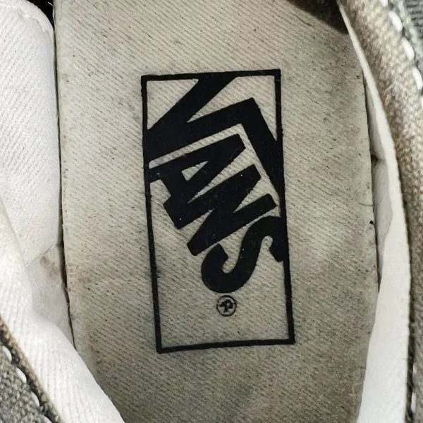 Vans Old Skool Sk8-Hi Canvas Suede High Skate Sneakers Shoes Blue Grey Women 7 - Image 10
