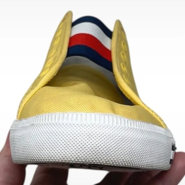 Tommy Hilfiger “Anni” Yellow Slip-On Sneaker Women’s Size 10M Preppy Designer - Image 14