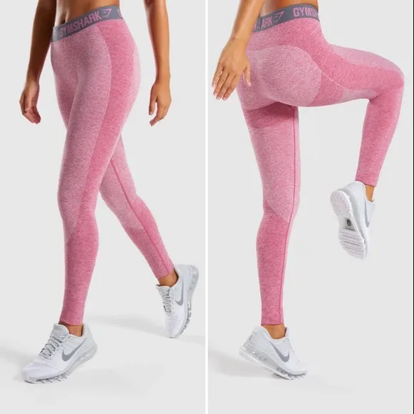 Red Pink Leggings - Image 5