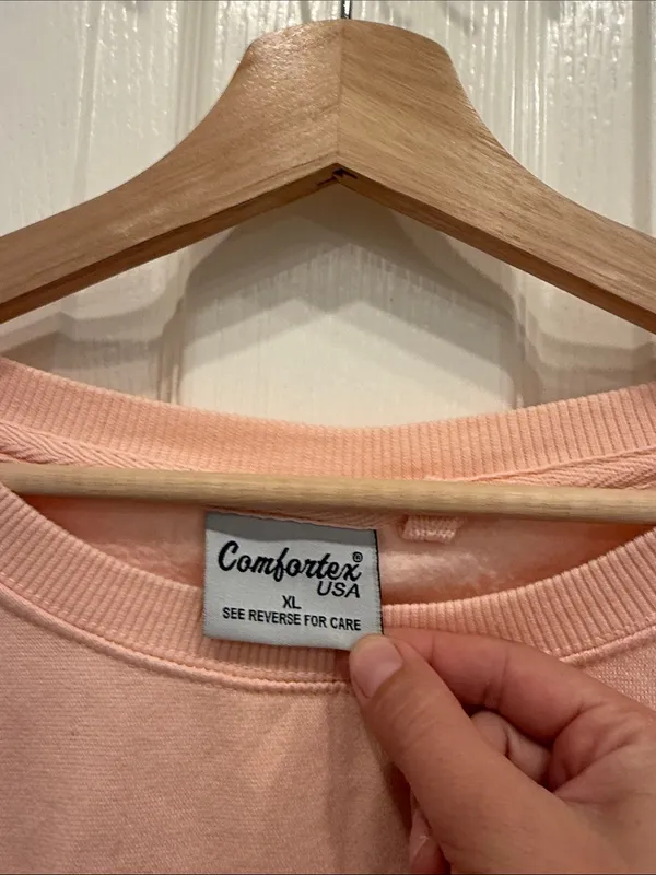 Breckenridge Colorado peach embroidered sweatshirt - Image 5