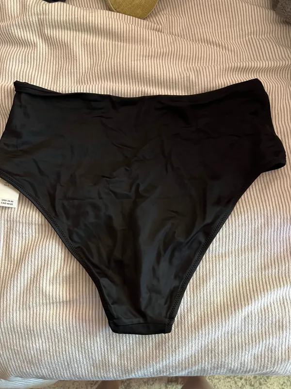 Aerie High-Waisted Cheeky Bikini Bottom - Image 3