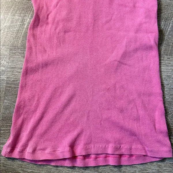Hollister Y2K Pink Layering Tank Top Size Medium - Image 4