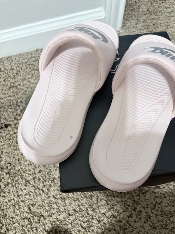 Pink Nike Slides - Image 2